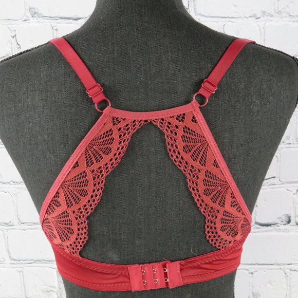 NWT - Lightly Padded Wired Bra w/ Lace Back - Picture 4 of 4